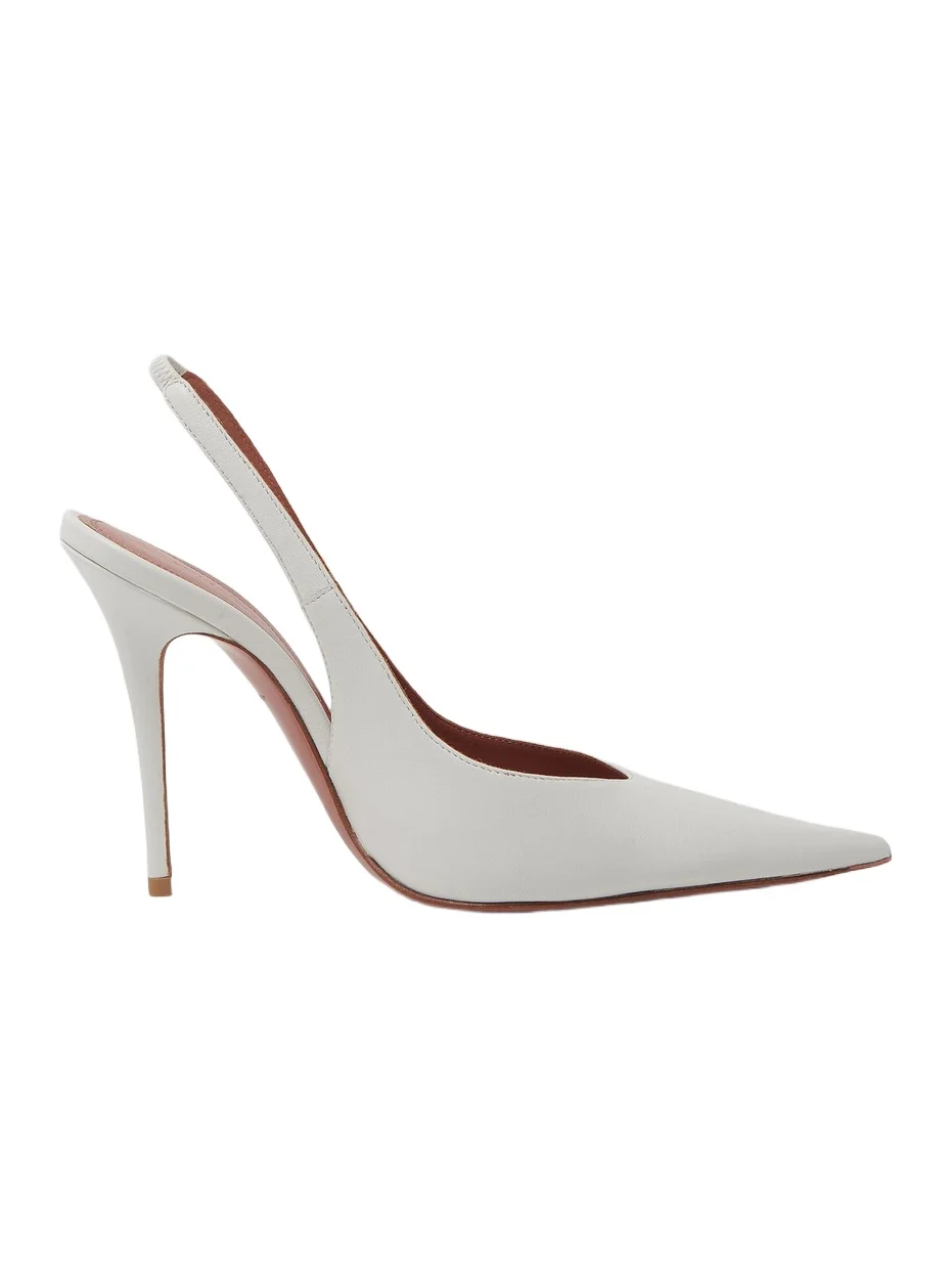 Women's Anok 105MM Leather Slingback Pumps Women's Anok 105MM Leather Slingback Pumps