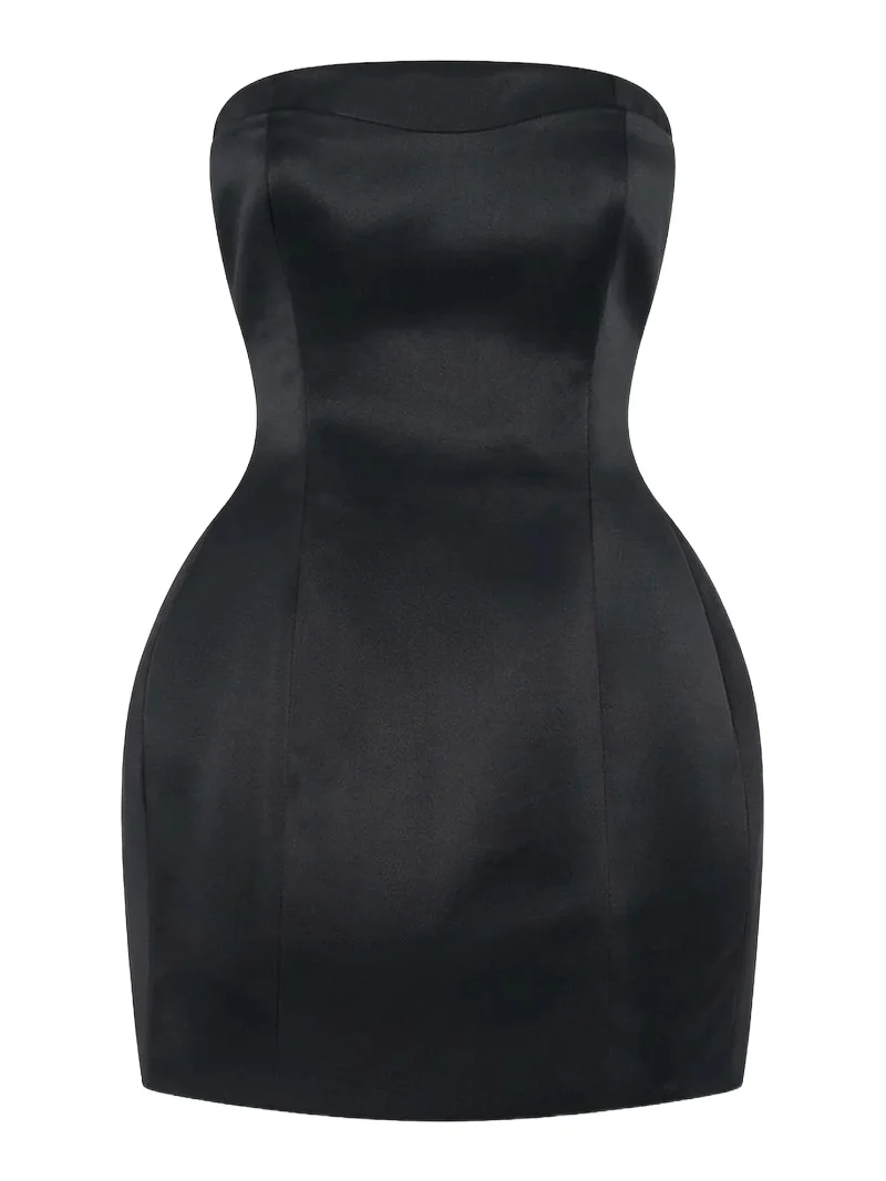 Nicholas the Label Women's Kaline Strapless Bustier Satin Minidress