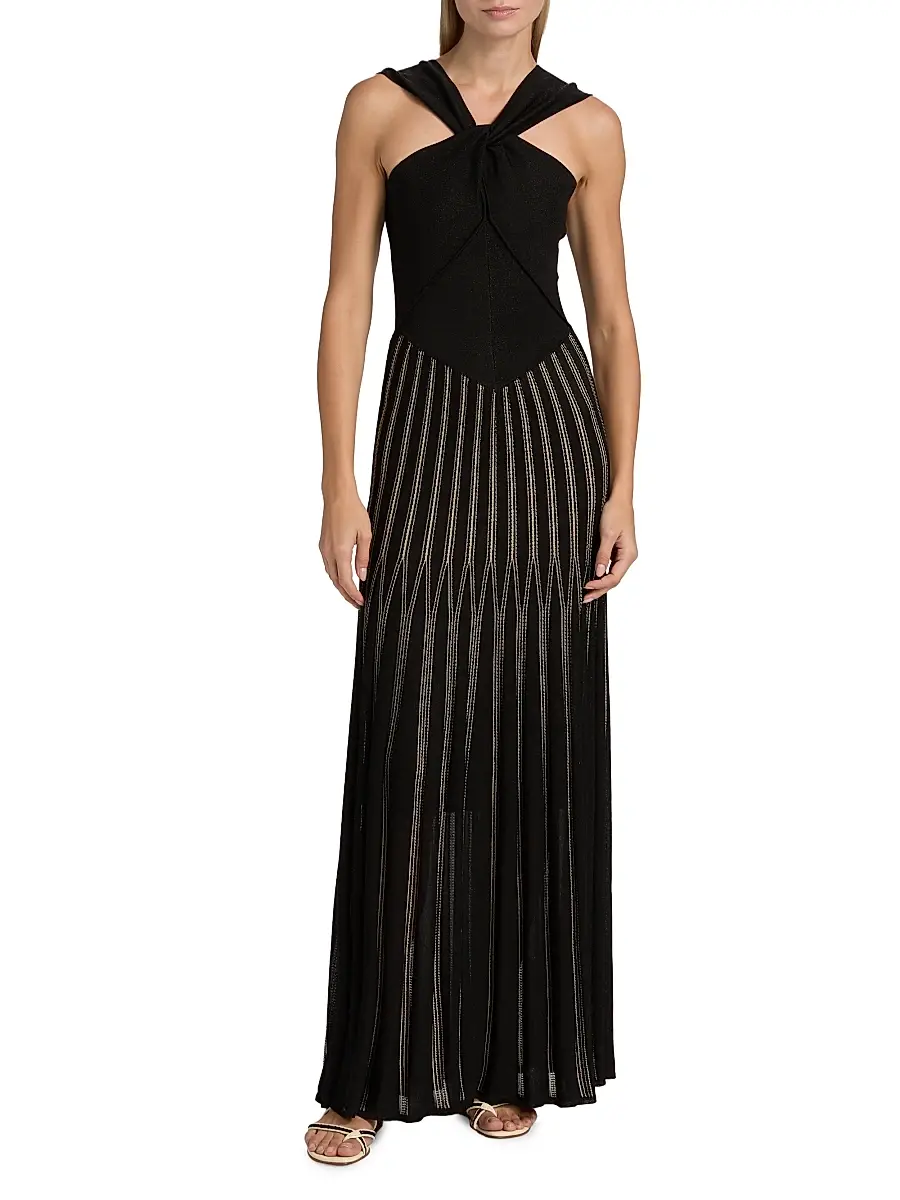 Zimmermann Women's Rebellion Mixed-Media Maxi Dress | Thumbnail 3