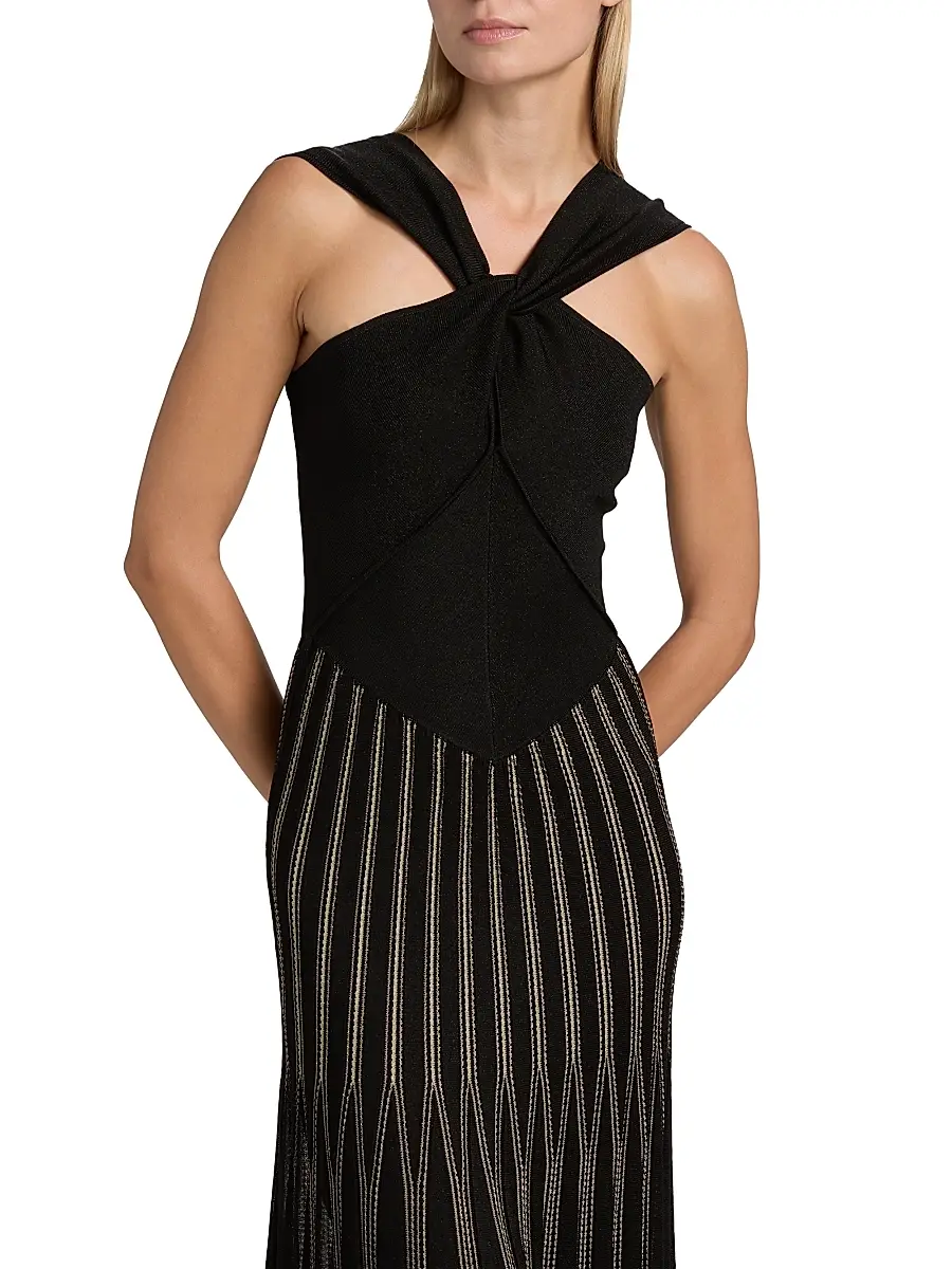 Zimmermann Women's Rebellion Mixed-Media Maxi Dress | Thumbnail 6