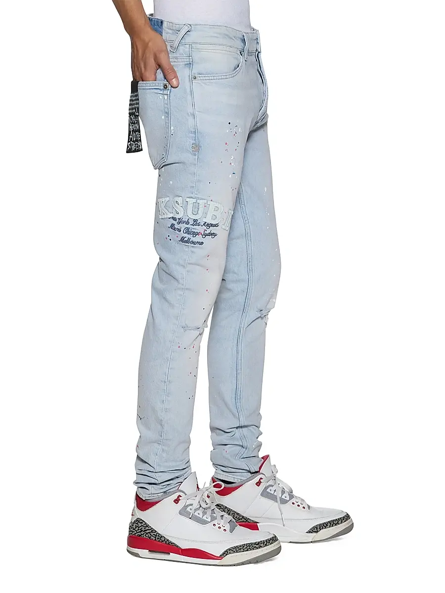 Ksubi Men's Van Winkle Logo Jeans | Thumbnail 2