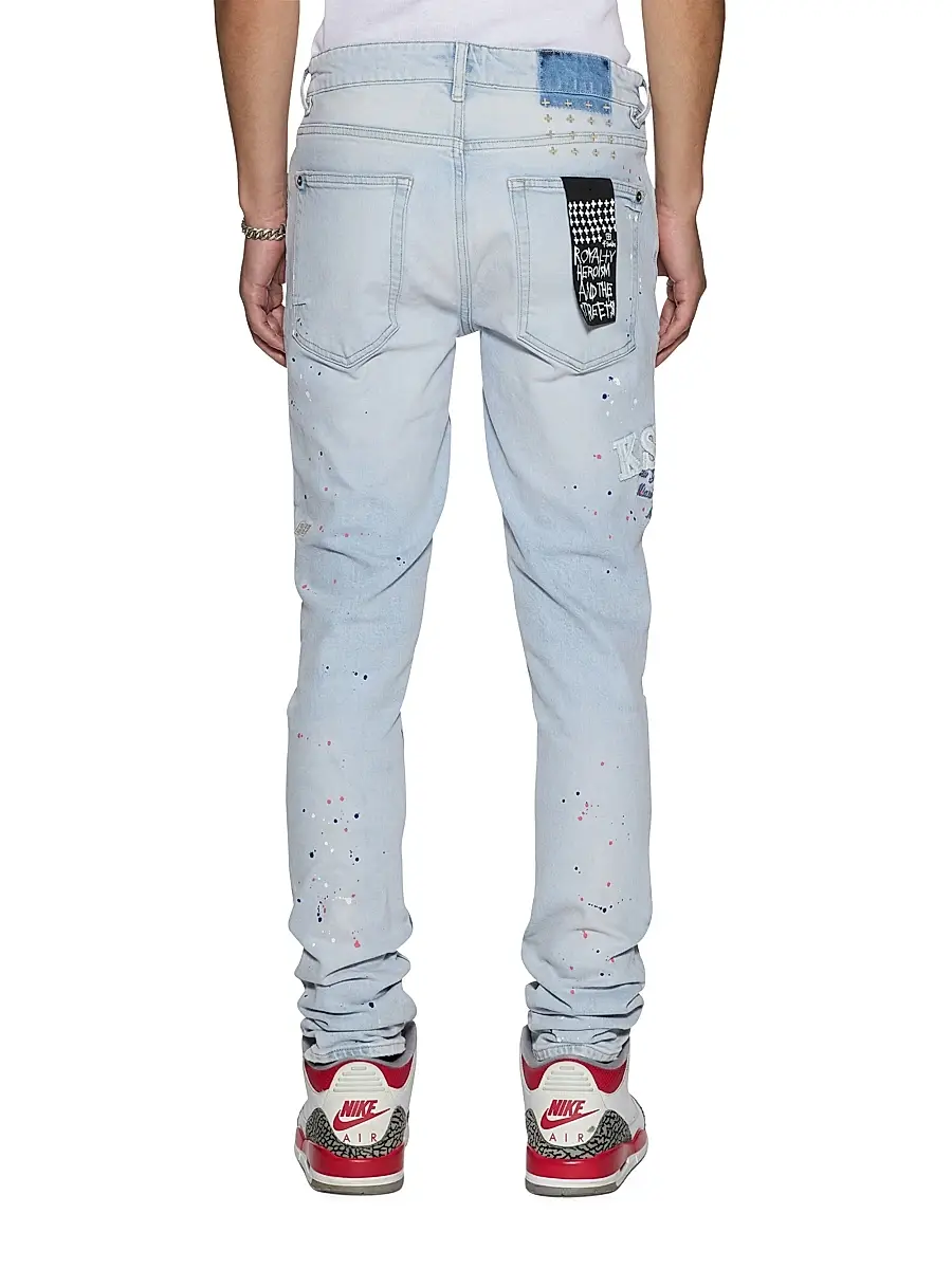 Ksubi Men's Van Winkle Logo Jeans | Thumbnail 3