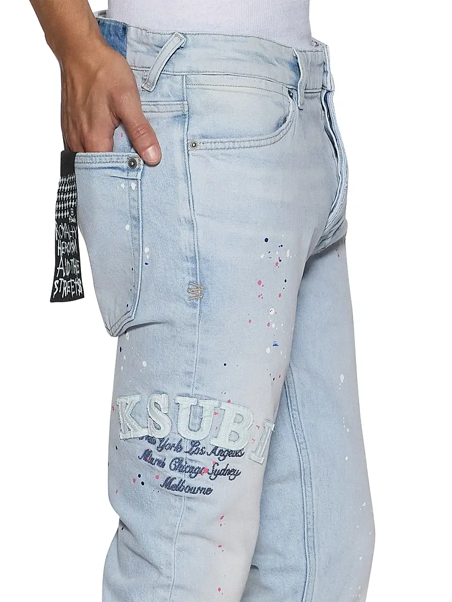 Ksubi Men's Van Winkle Logo Jeans | Thumbnail 4