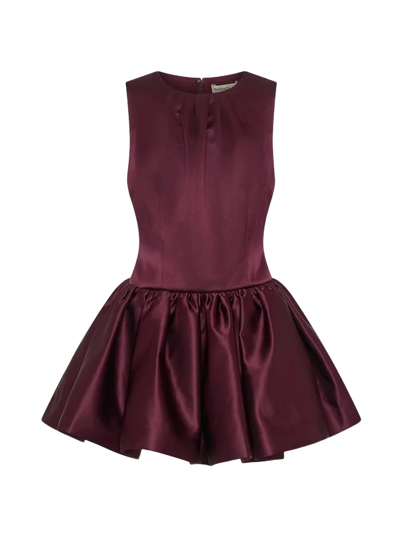 Nicholas the Label Women's Karina Satin Minidress