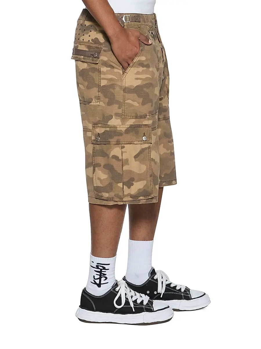 Ksubi Men's Troop Camouflage Cargo Shorts | Thumbnail 3 Ksubi Men's Troop Camouflage Cargo Shorts | Thumbnail 3