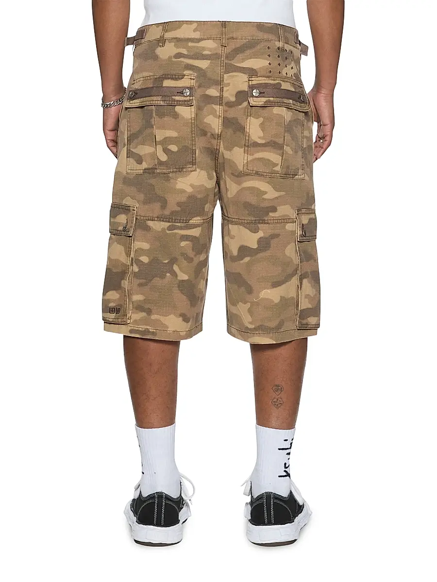 Ksubi Men's Troop Camouflage Cargo Shorts | Thumbnail 4 Ksubi Men's Troop Camouflage Cargo Shorts | Thumbnail 4