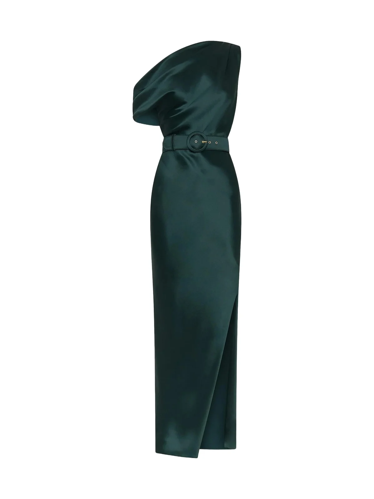 Nicholas the Label Women's Eartha One-Shoulder Satin Maxi Dress
