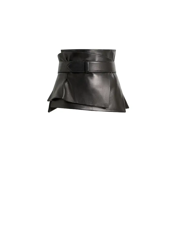Khaite Saskia Belt In Black | Image 1 Khaite Saskia Belt In Black | Image 1