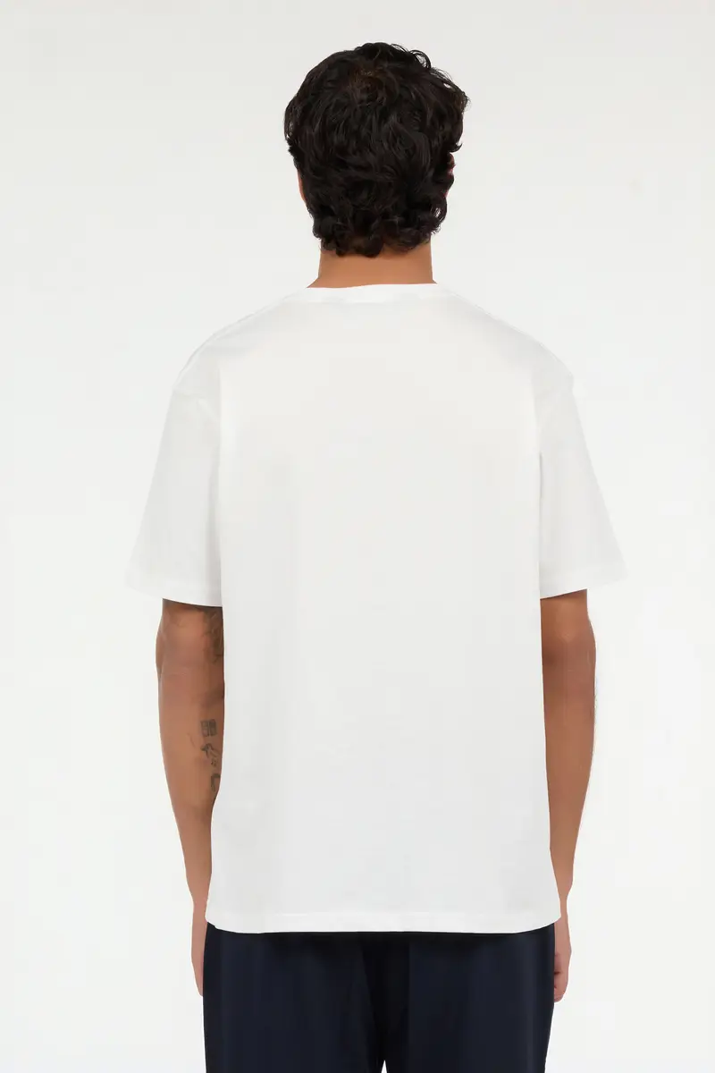 Roberto Cavalli White T-Shirt with JC Monogram and Logo | Thumbnail 3