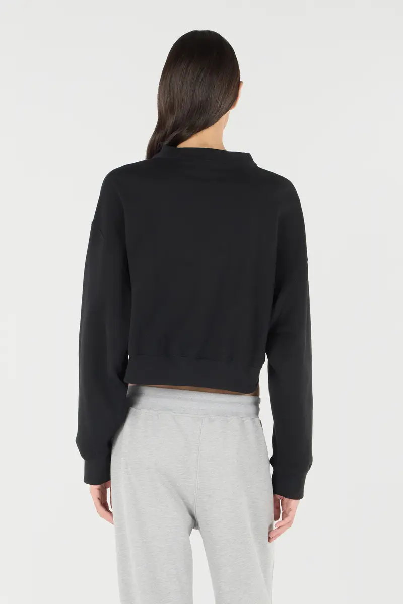 Roberto Cavalli Cropped Sweatshirt With Logo | Thumbnail 3