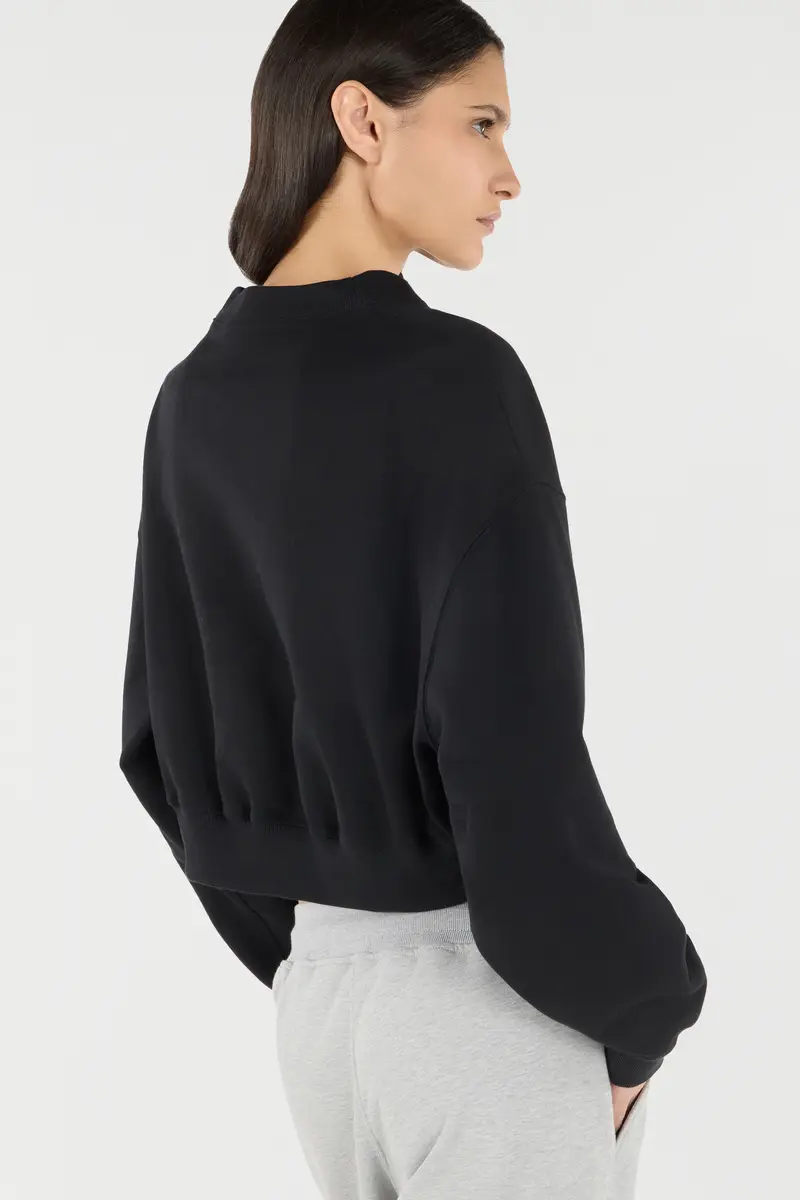 Roberto Cavalli Cropped Sweatshirt With Logo | Thumbnail 5