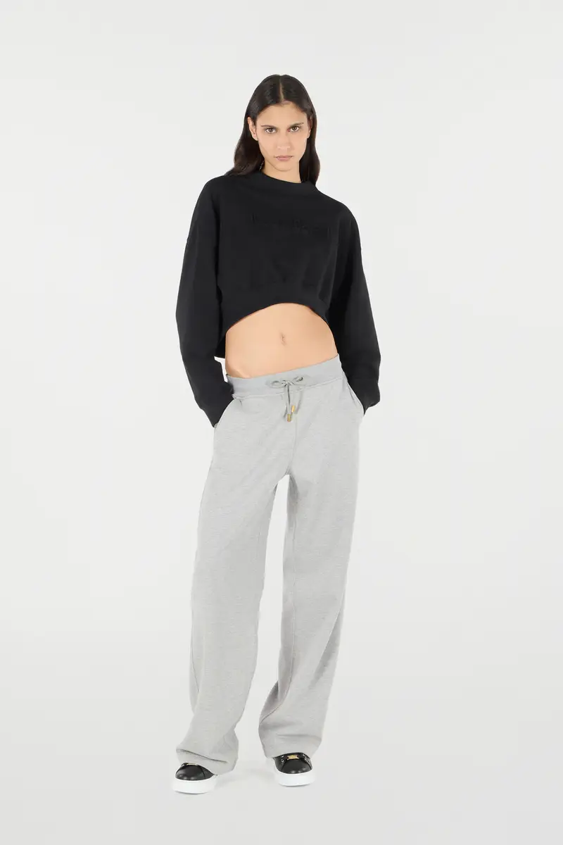 Roberto Cavalli Cropped Sweatshirt With Logo | Thumbnail 6
