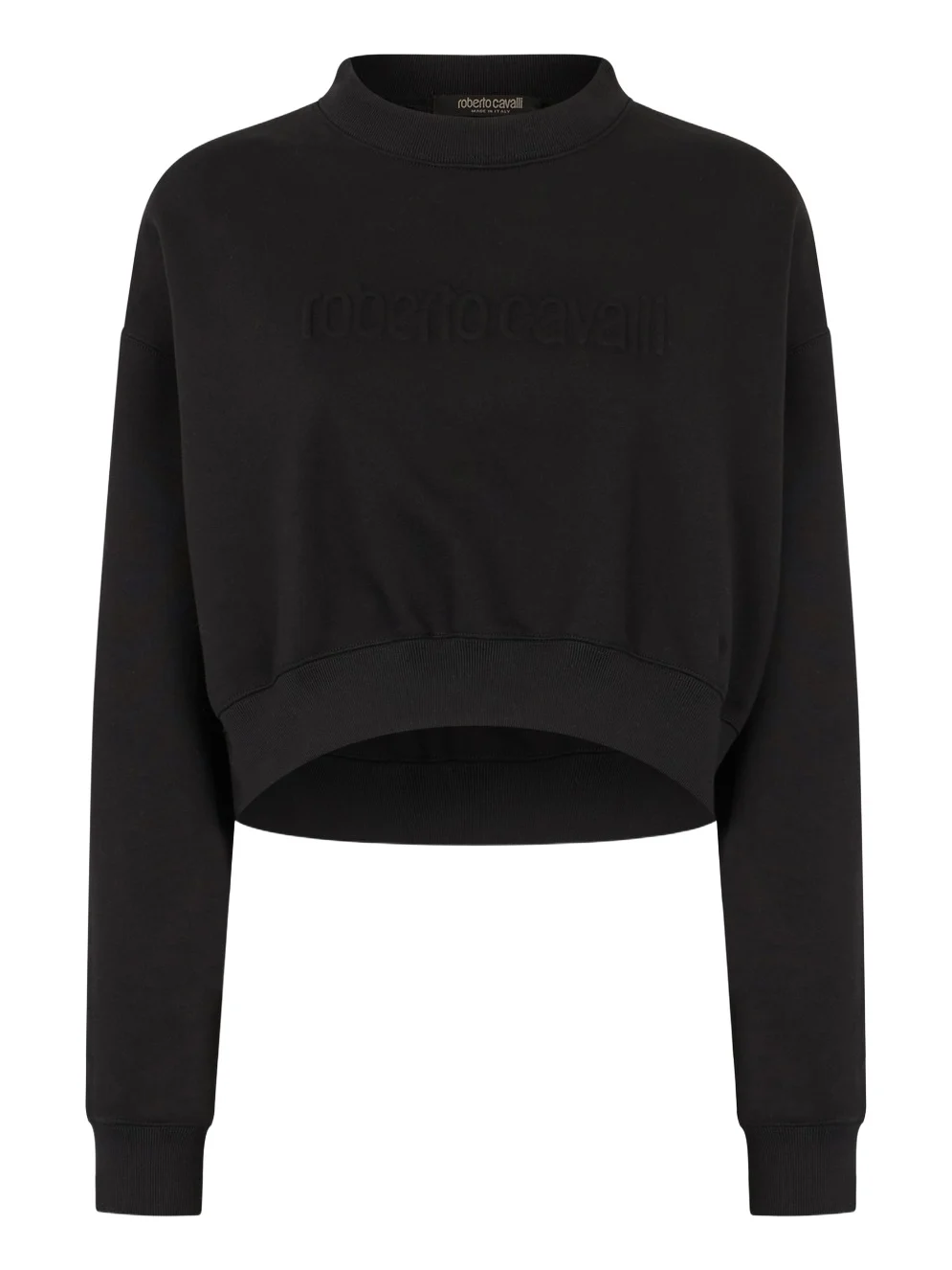 Cropped Sweatshirt With Logo Cropped Sweatshirt With Logo