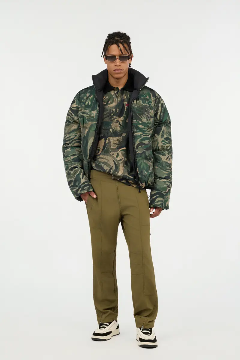 Roberto Cavalli Tiger Camu Print Polo | Thumbnail 6 Roberto Cavalli Tiger Camu Print Polo | Thumbnail 6