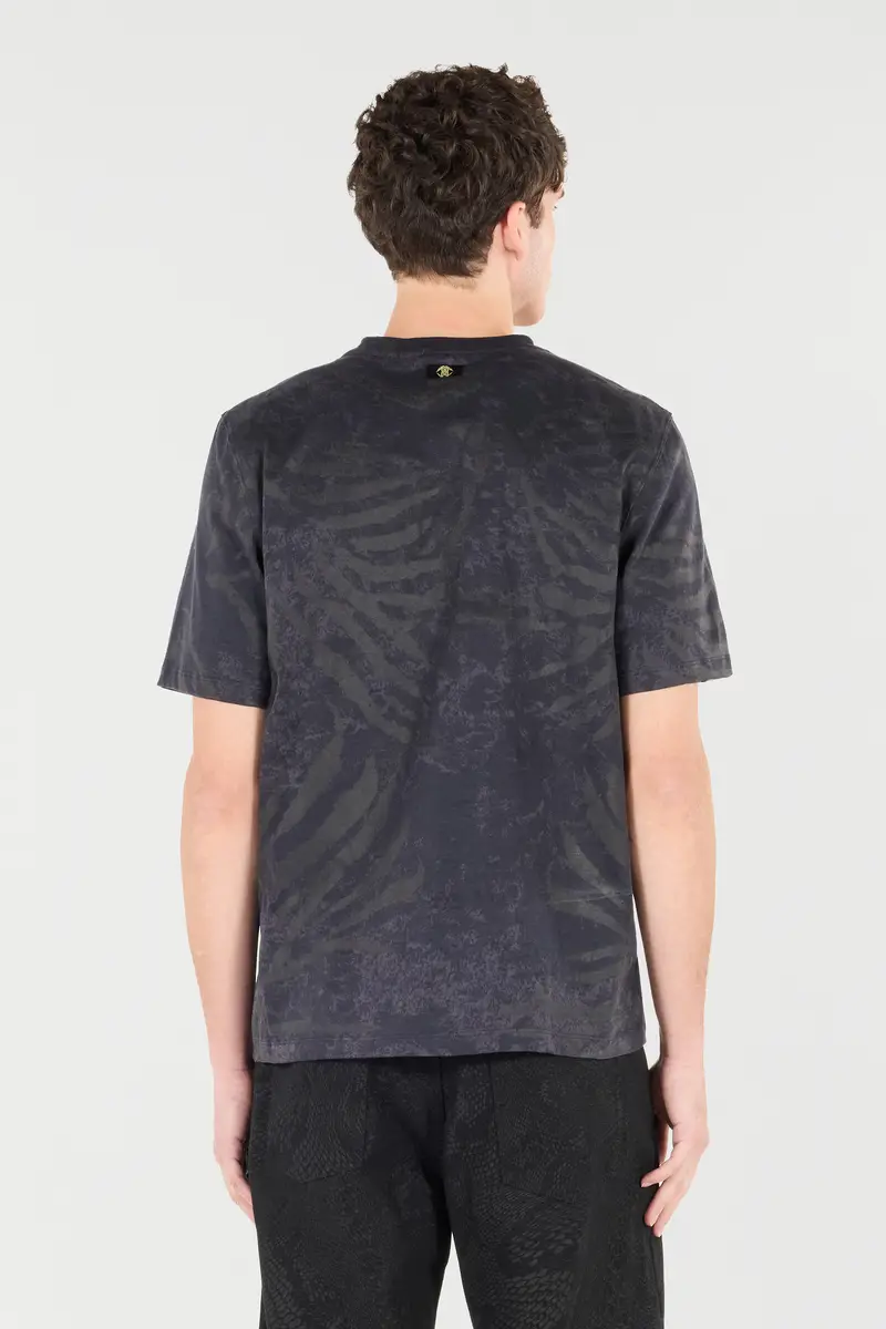 Roberto Cavalli T-Shirt With Animal Print | Thumbnail 3