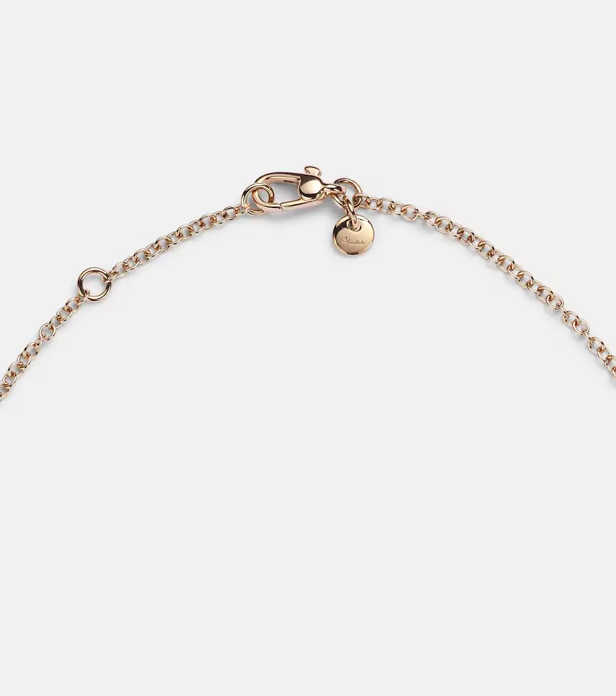 Pomellato Nudo 18kt rose and white gold necklace with topaz, mother-of-pearl, and diamonds | Thumbnail 2