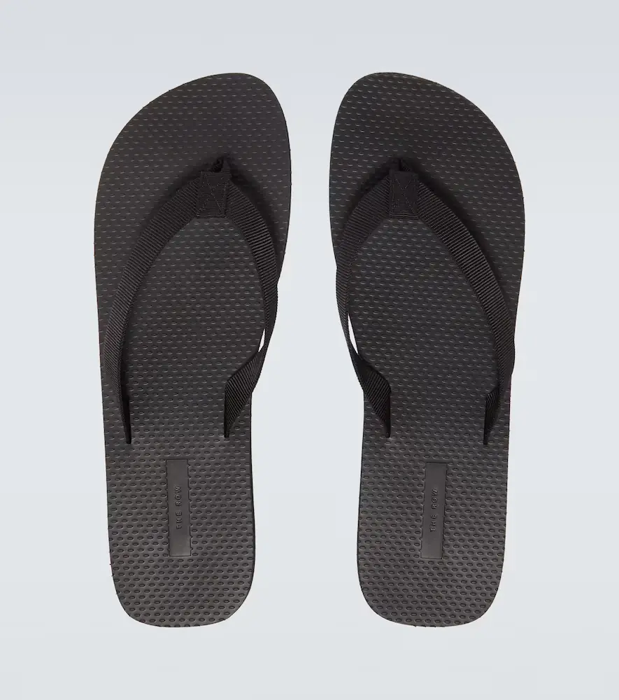 The Row Dune grosgrain thong sandals | Thumbnail 6