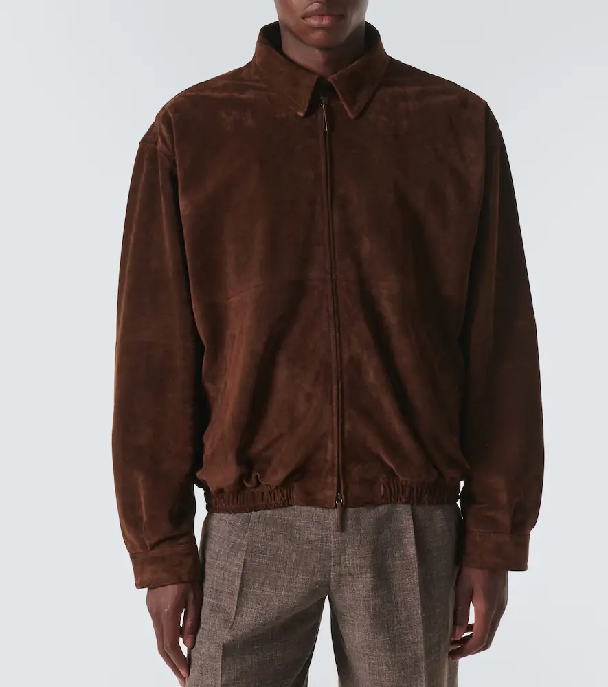 The Row Ronan suede blouson | Thumbnail 3 The Row Ronan suede blouson | Thumbnail 3