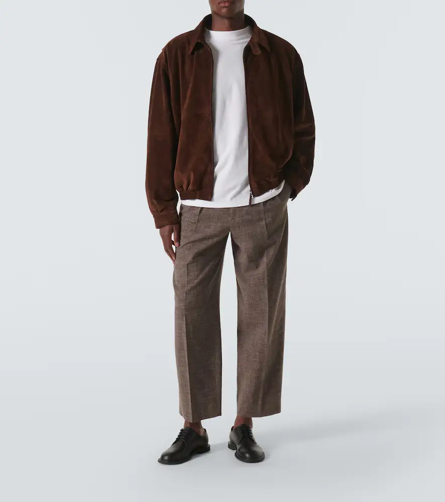The Row Ronan suede blouson | Thumbnail 4 The Row Ronan suede blouson | Thumbnail 4