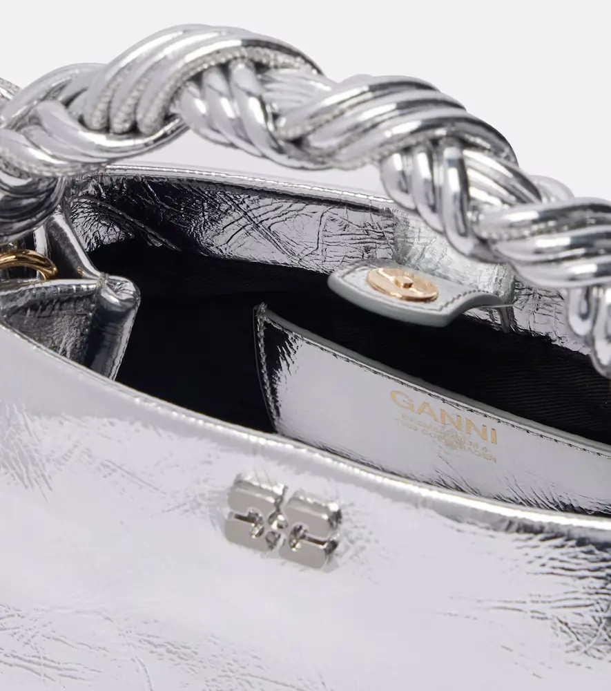 Ganni Bou Mini top-handle bag | Thumbnail 3 Ganni Bou Mini top-handle bag | Thumbnail 3