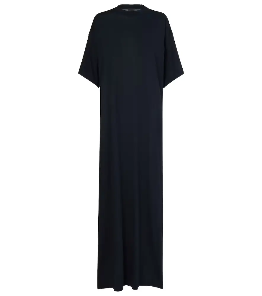 Balenciaga Cocoon cotton jersey maxi dress | Image 1 Balenciaga Cocoon cotton jersey maxi dress | Image 1