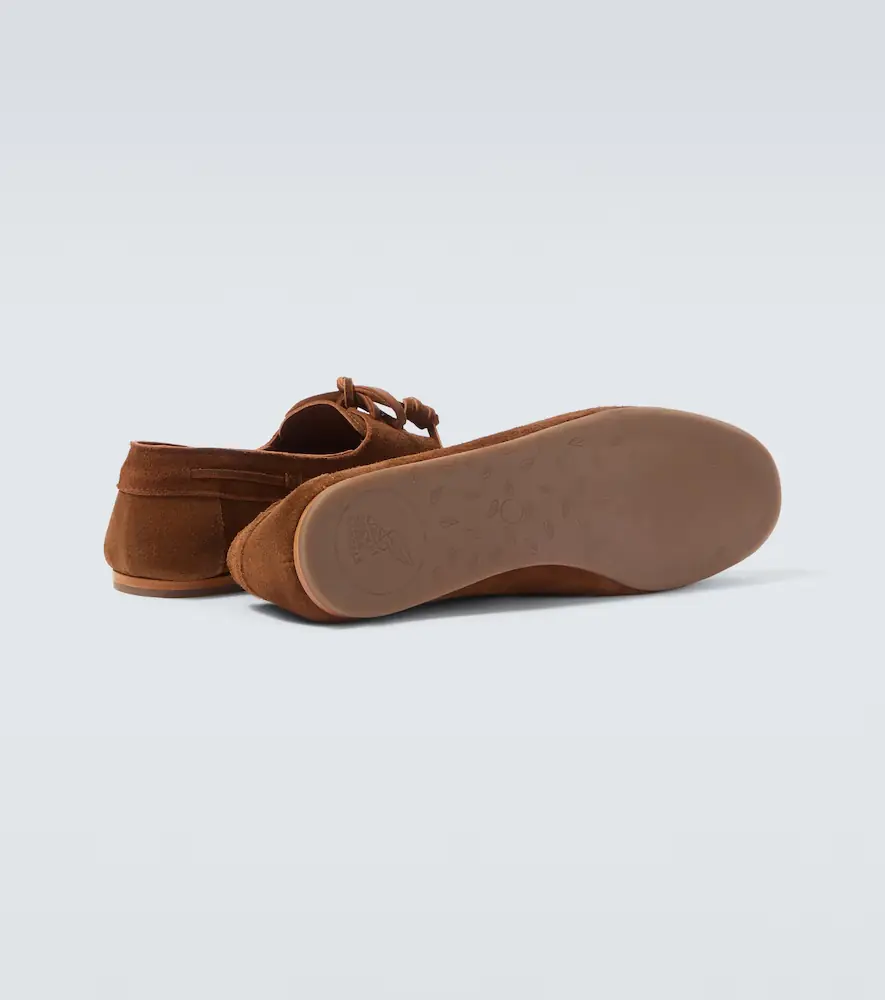 Ancient Greek Sandals Pliario suede boat shoes | Thumbnail 2