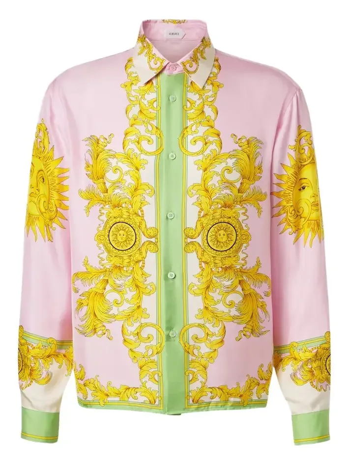 Printed silk shirt Printed silk shirt