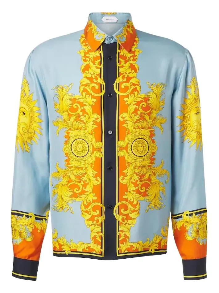 Printed silk shirt Printed silk shirt
