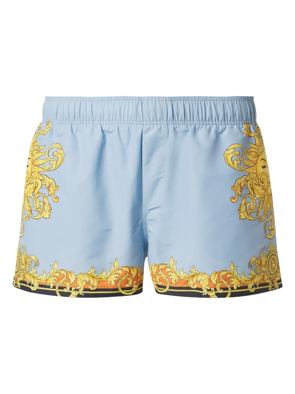 Printed swim trunks