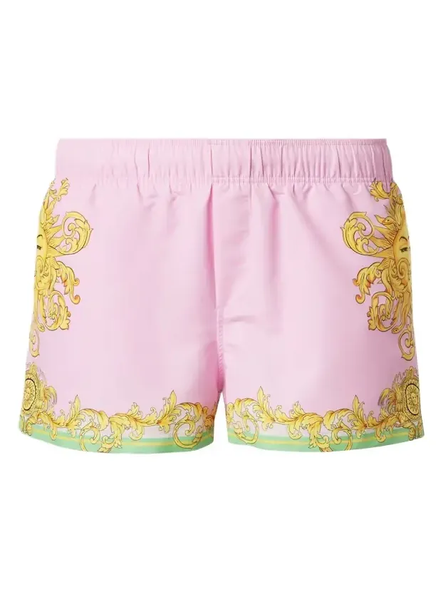 Printed swim trunks Printed swim trunks