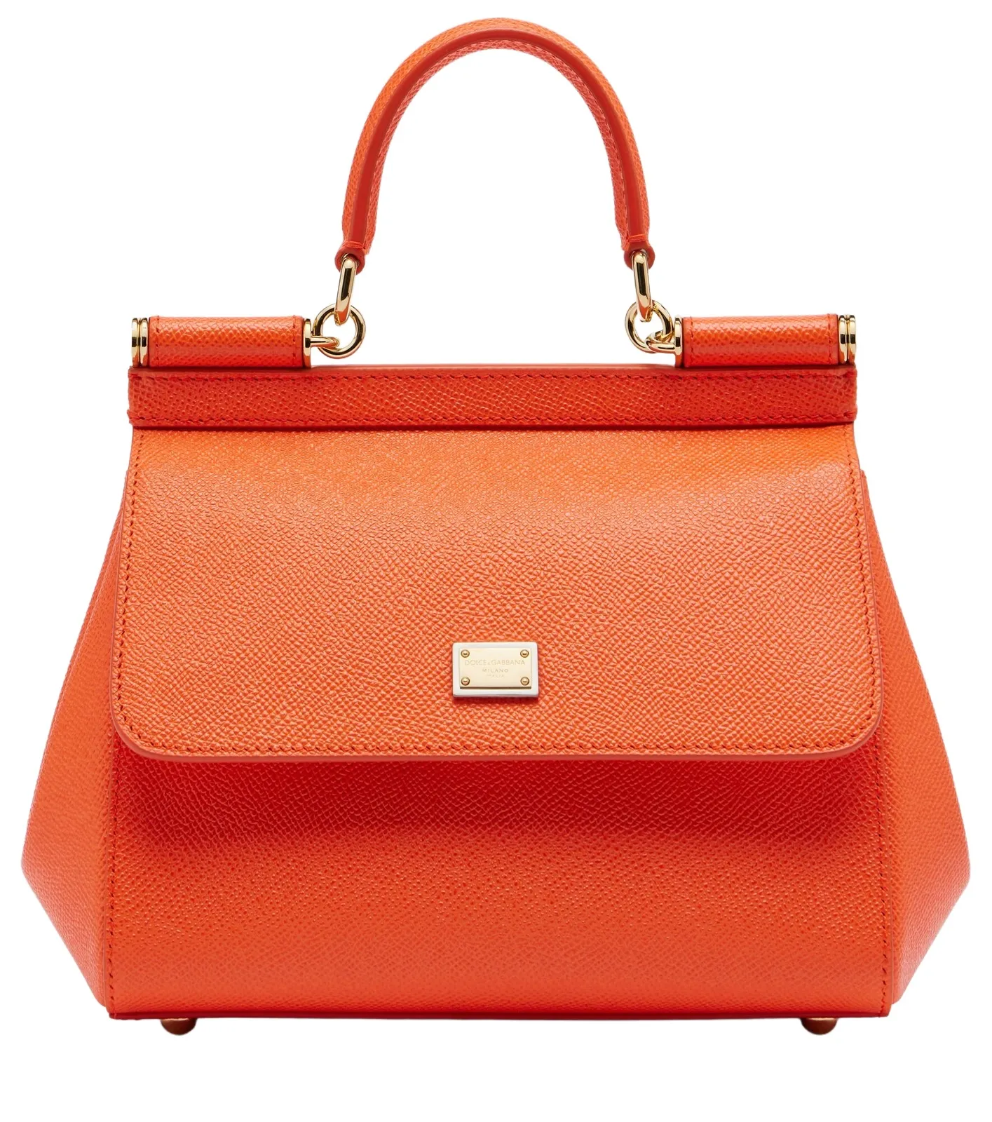 Sicily Small leather top-handle bag