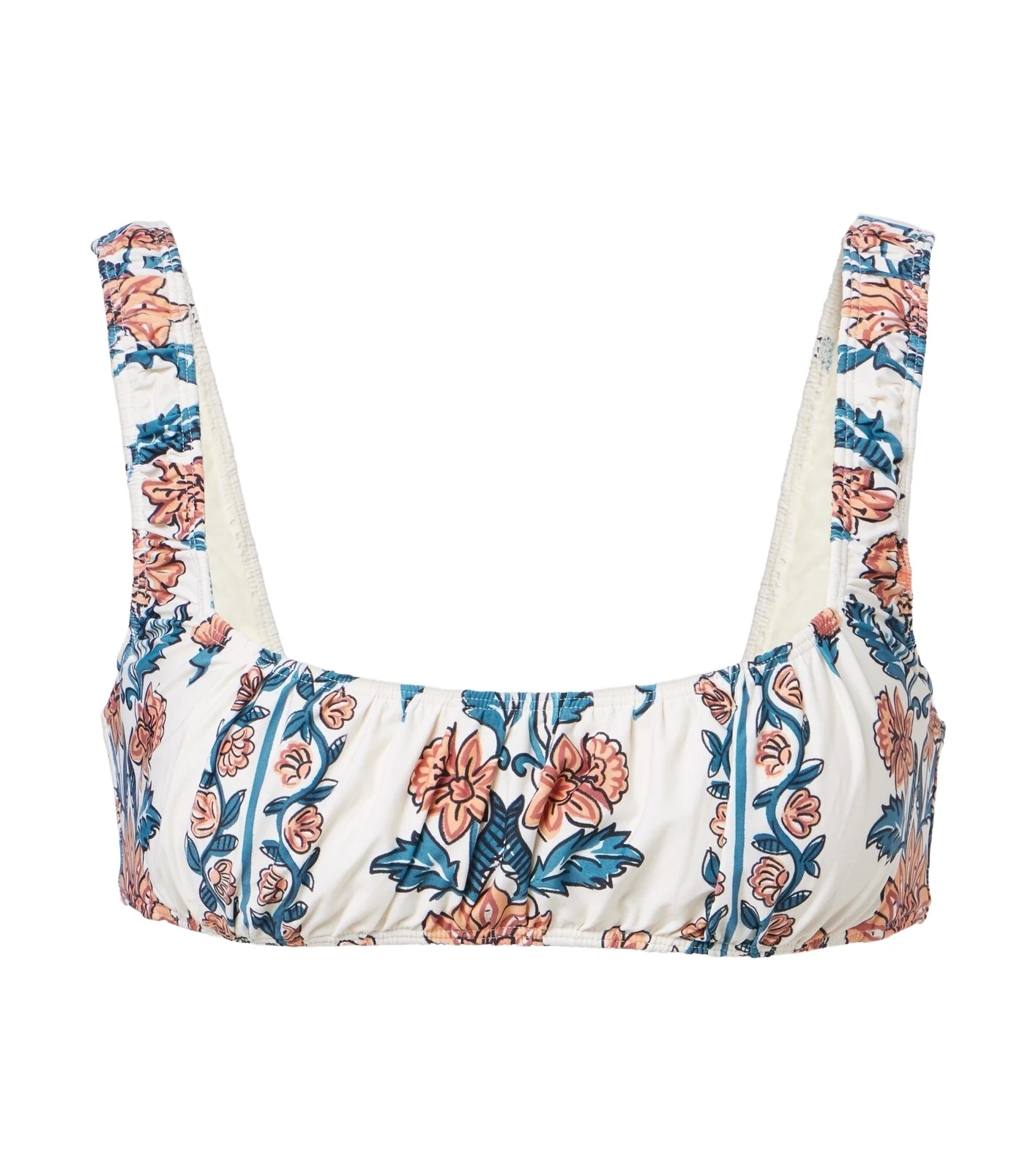 Zoe floral bikini top