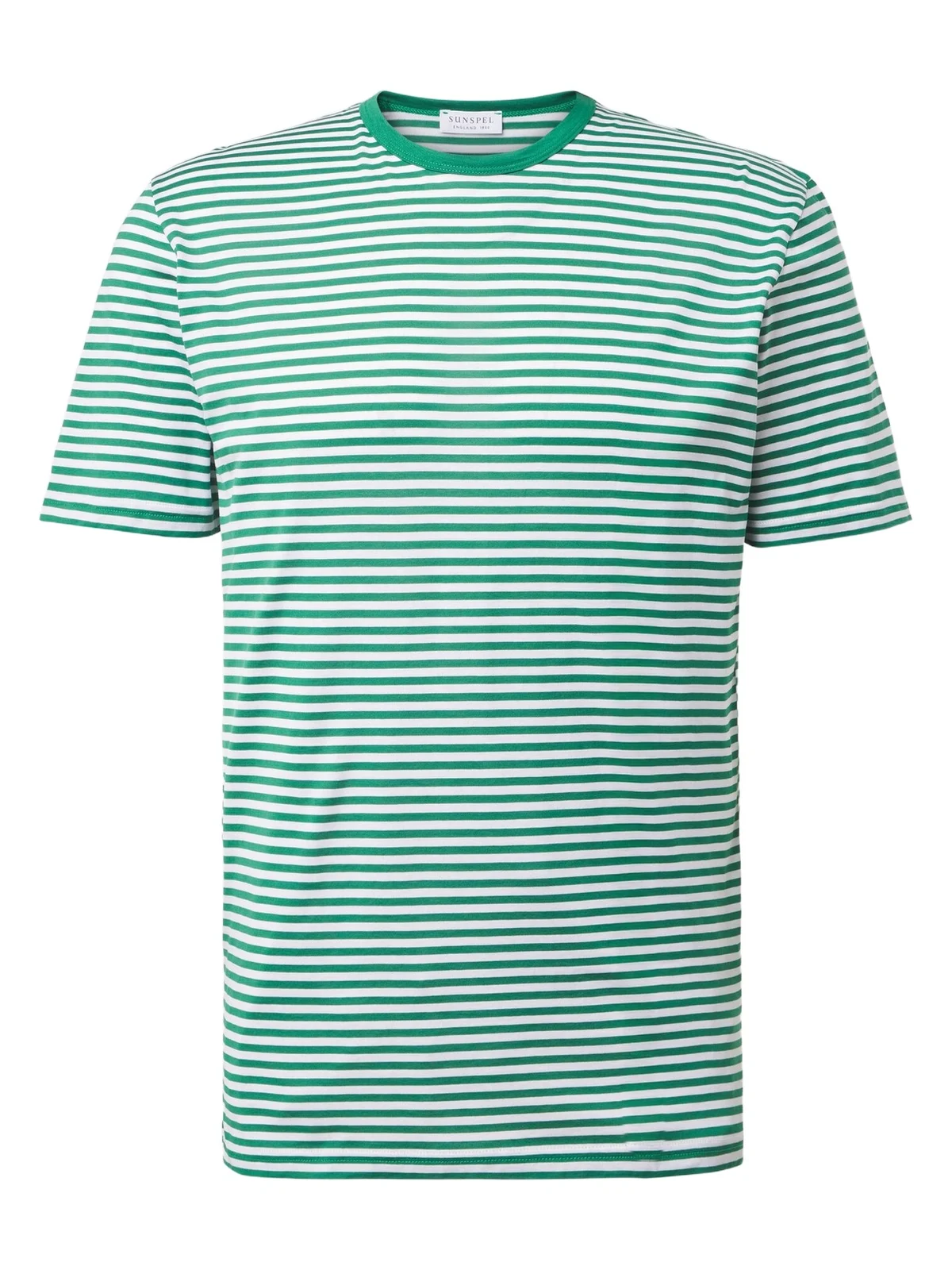 Striped cotton T-shirt Striped cotton T-shirt