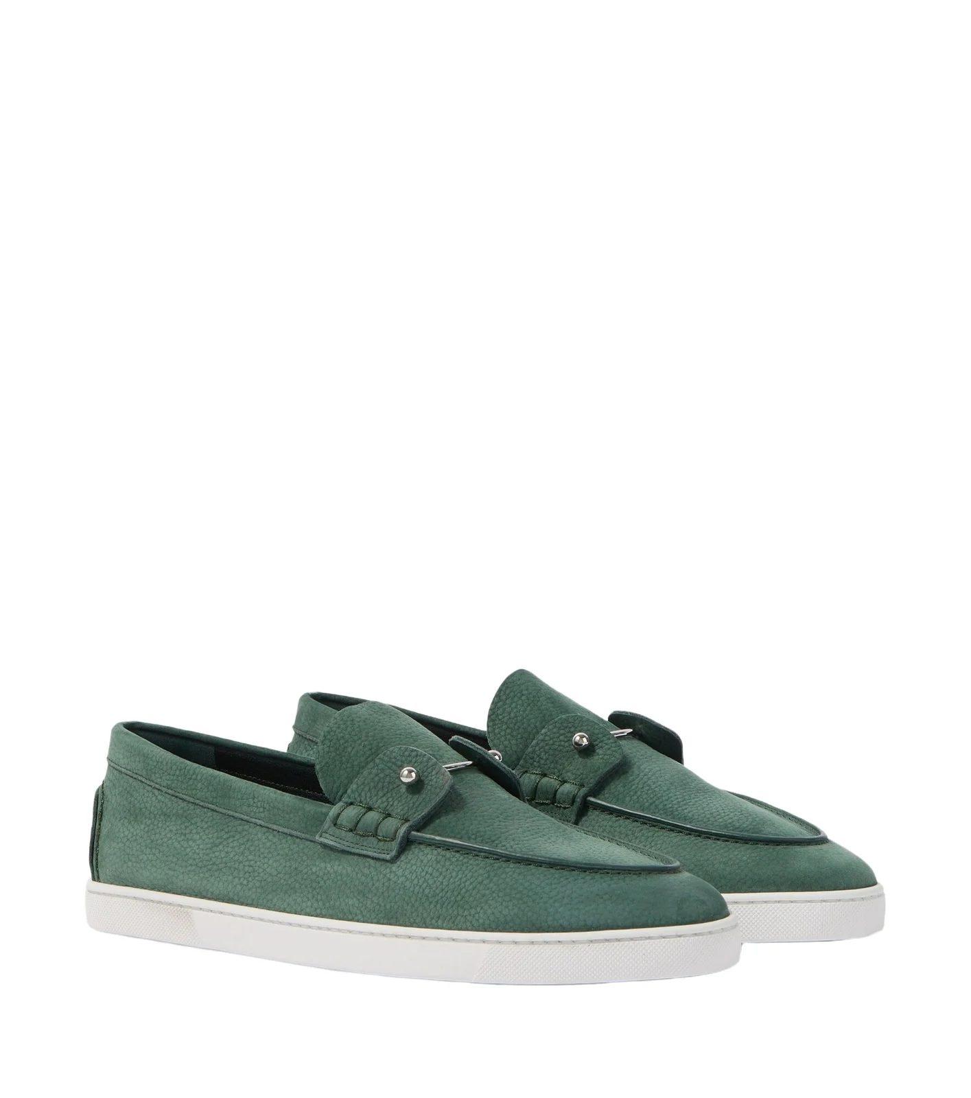 Christian Louboutin Chambeliboat leather slip-on shoes