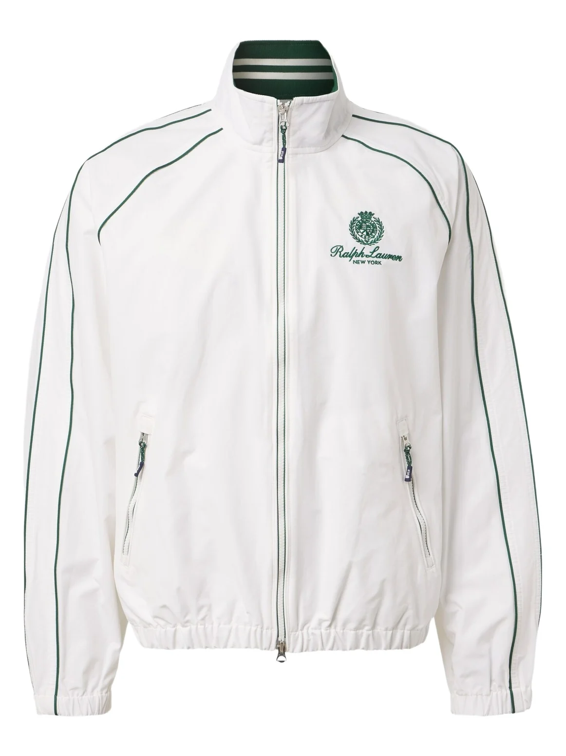 Logo cotton-blend track jacket Logo cotton-blend track jacket
