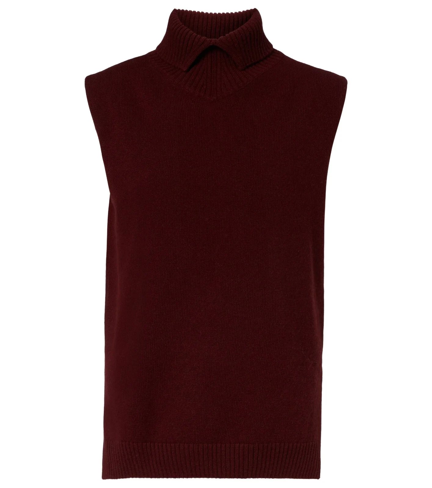 Jil Sander Wool turtleneck sweater vest