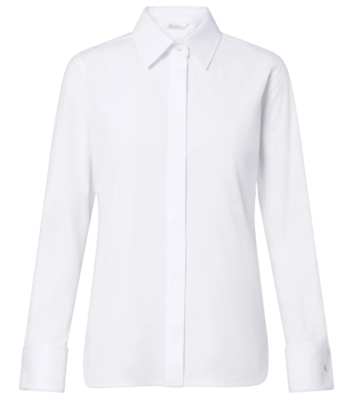 Cotton-blend poplin shirt Cotton-blend poplin shirt