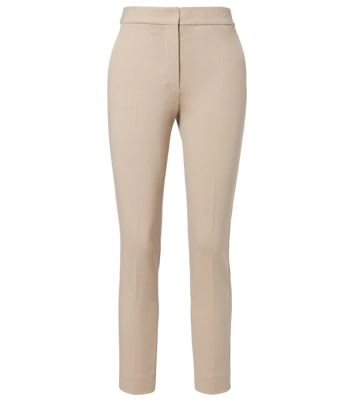 Cropped jersey slim pants