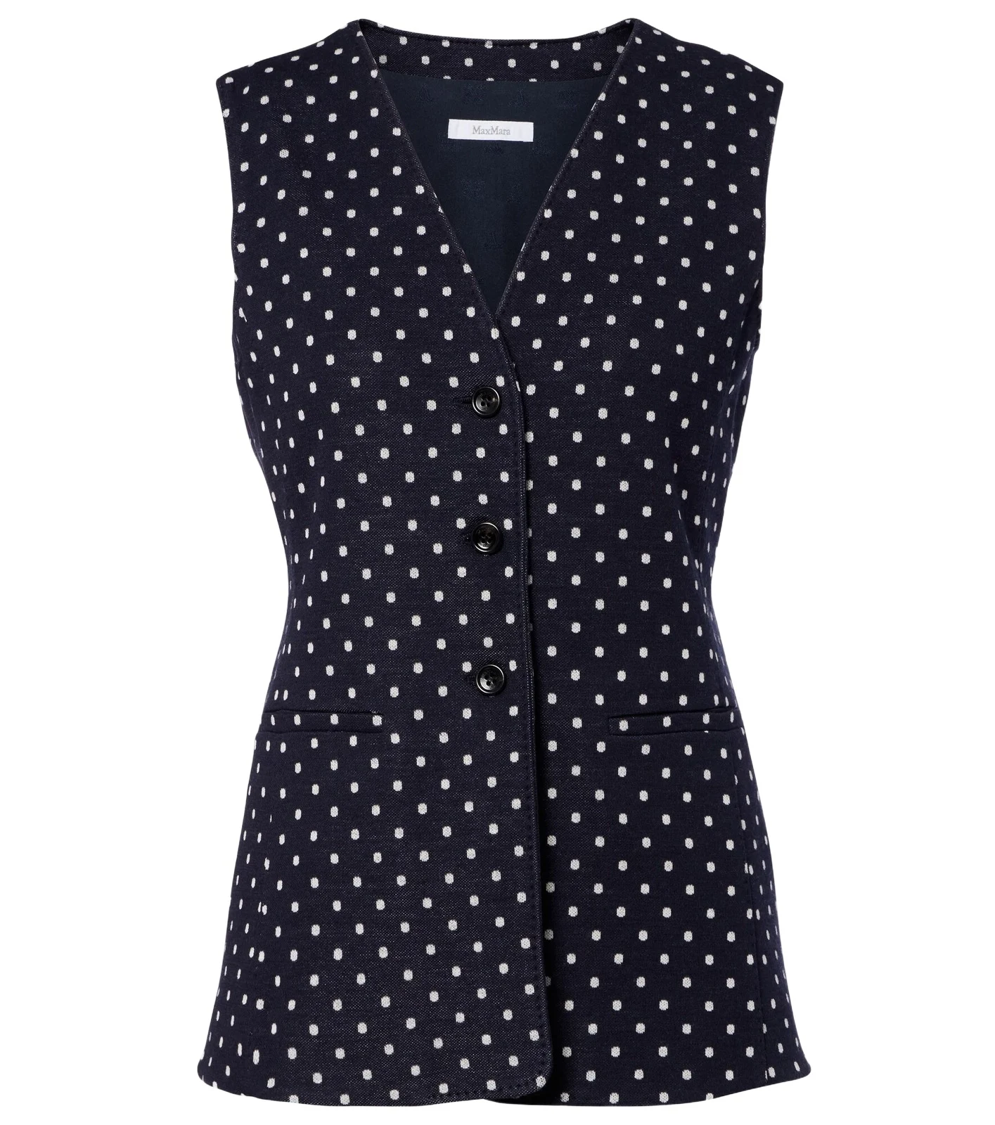 Polka-dot jersey vest