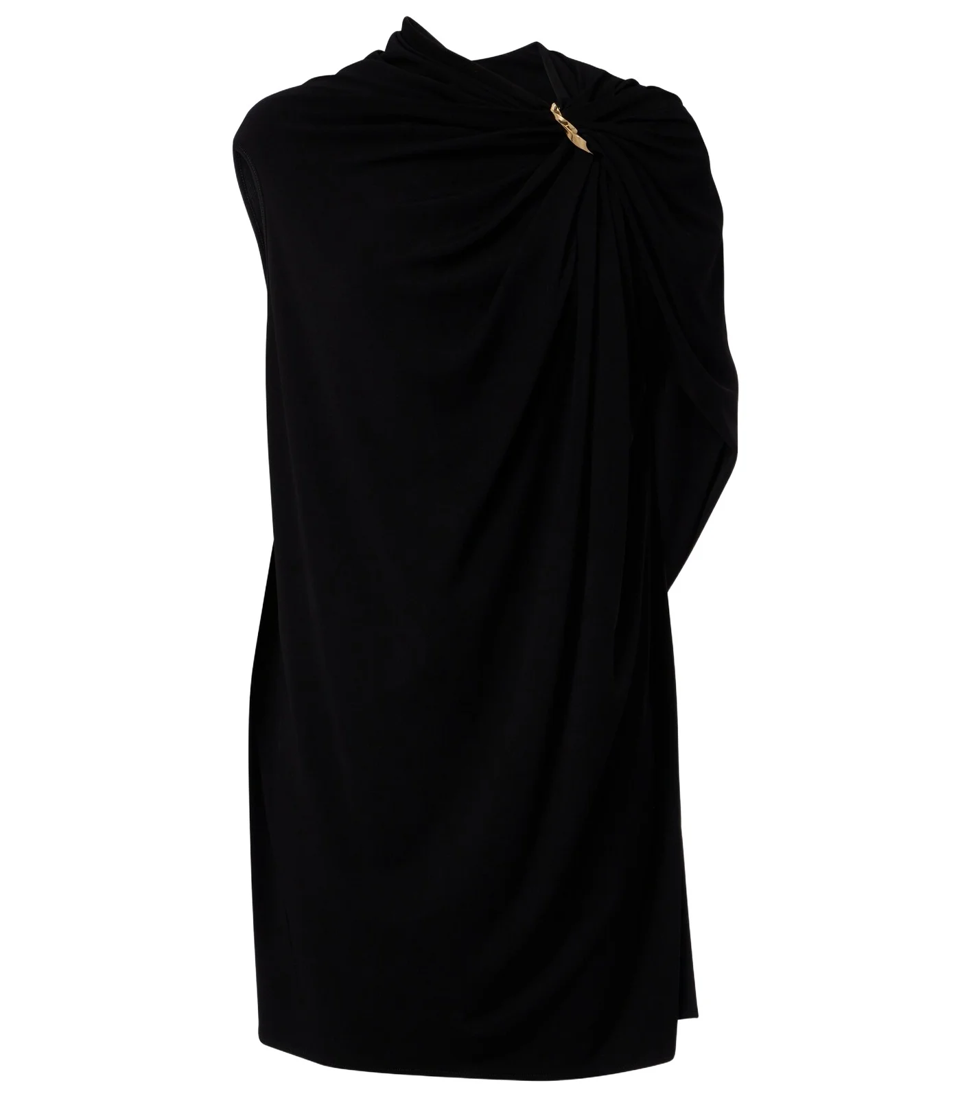 Draped crêpe minidress Draped crêpe minidress