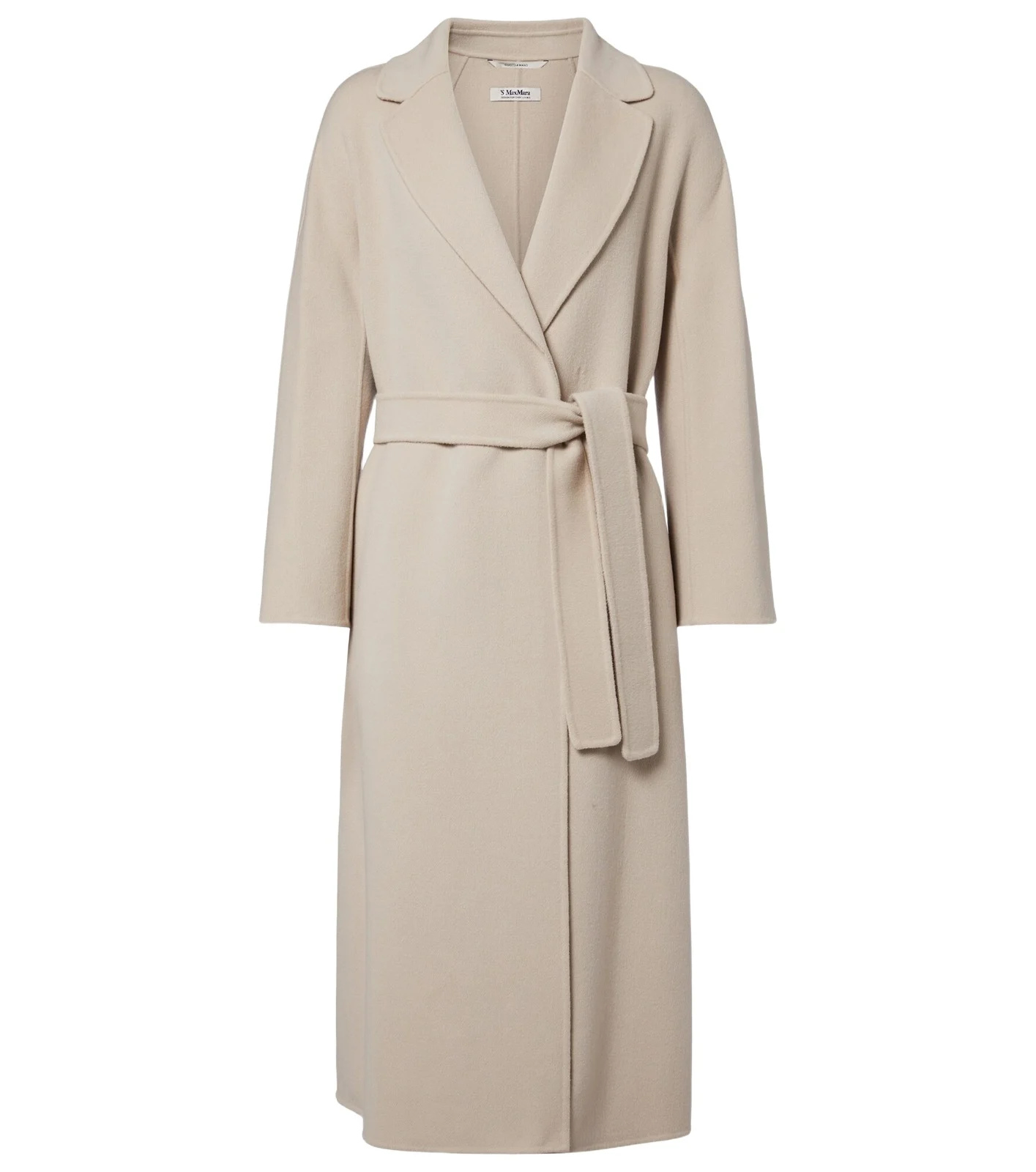 Wool wrap coat