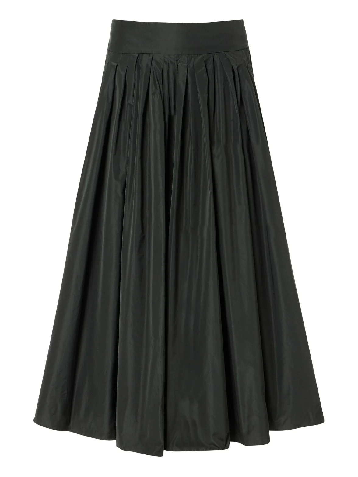 Taffeta midi skirt Taffeta midi skirt
