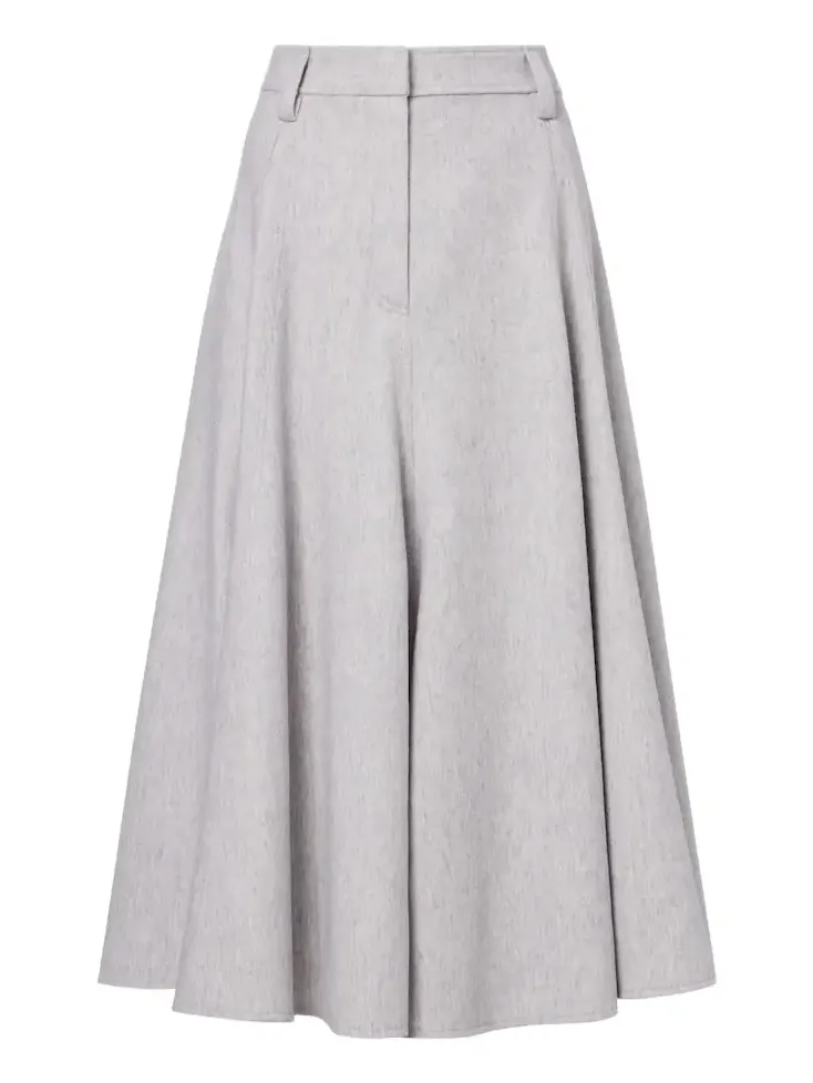Virgin wool midi skirt Virgin wool midi skirt