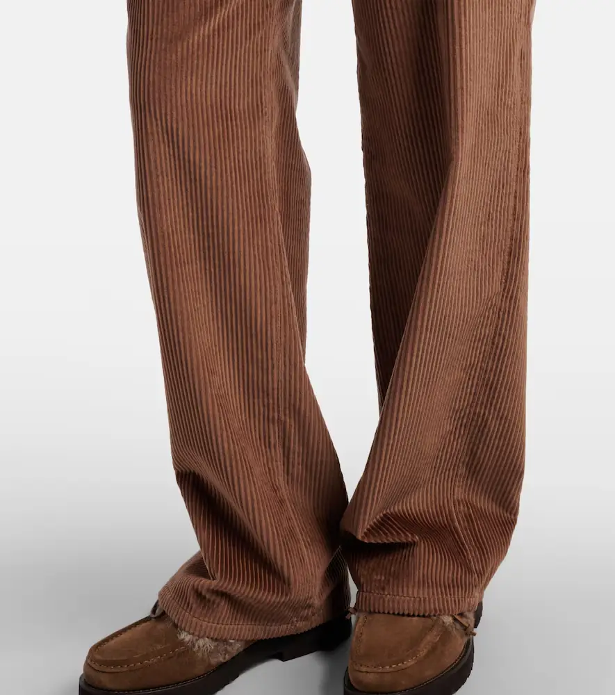 Brunello Cucinelli Cotton corduroy wide-leg pants | Thumbnail 4 Brunello Cucinelli Cotton corduroy wide-leg pants | Thumbnail 4