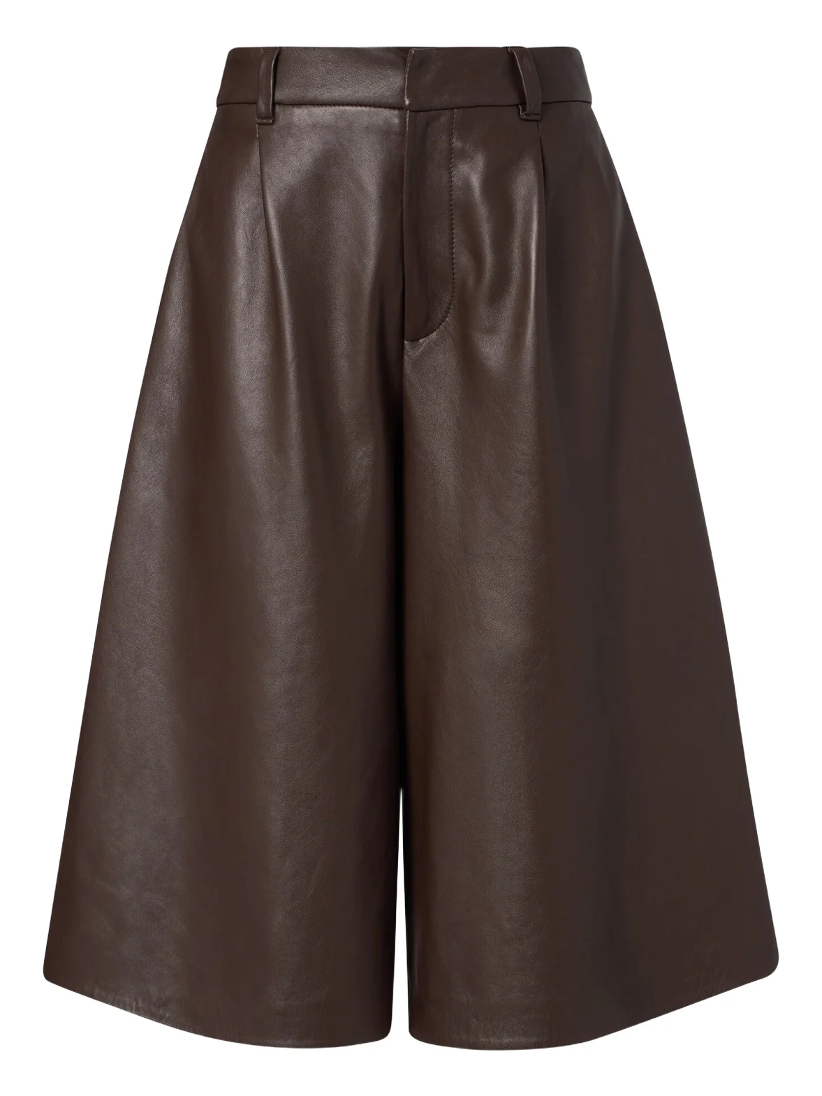 Leather Bermuda shorts Leather Bermuda shorts