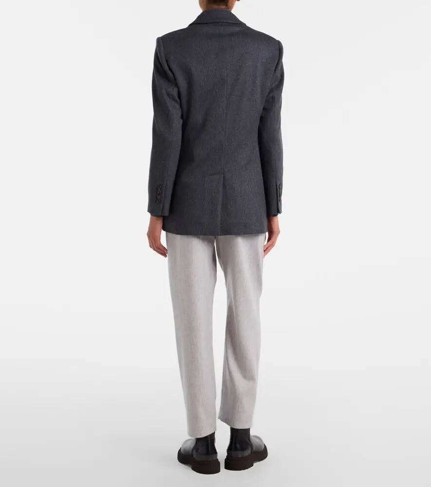 Brunello Cucinelli Monili wool tapered pants | Thumbnail 4 Brunello Cucinelli Monili wool tapered pants | Thumbnail 4