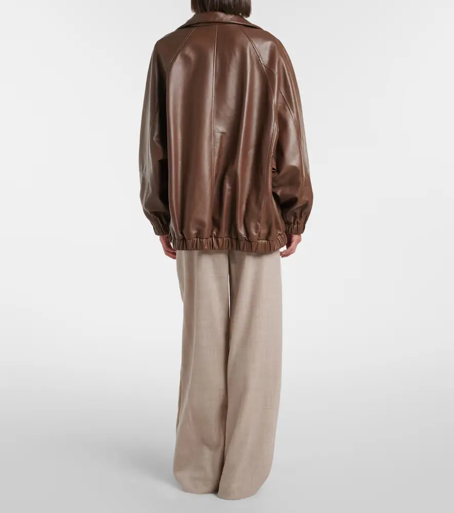 Brunello Cucinelli Monili virgin wool wide-leg pants | Thumbnail 5