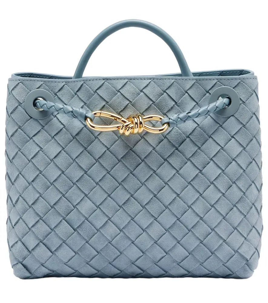 Bottega Veneta Andiamo Small suede top-handle bag | Image 1 Bottega Veneta Andiamo Small suede top-handle bag | Image 1