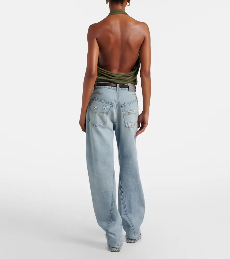 Balenciaga Frayed tapered jeans | Thumbnail 2 Balenciaga Frayed tapered jeans | Thumbnail 2