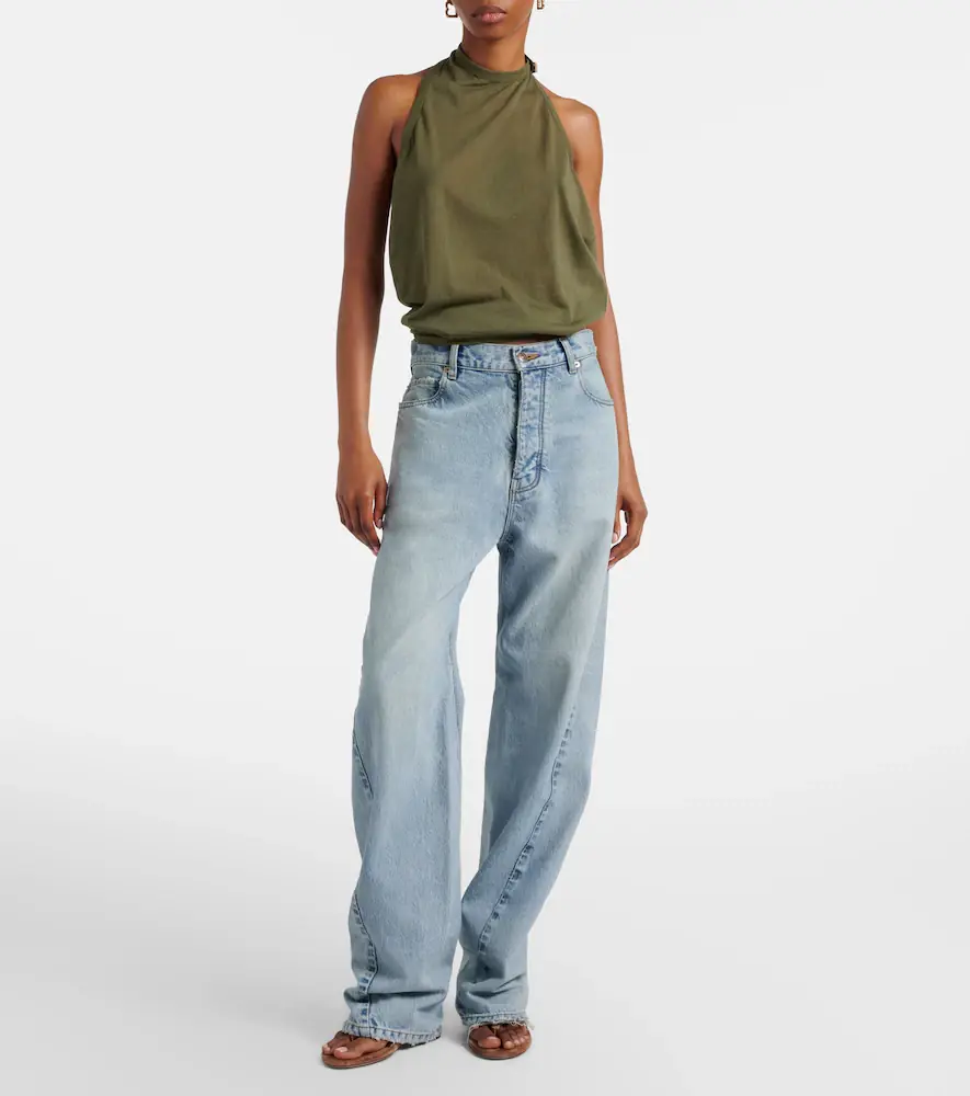 Balenciaga Frayed tapered jeans | Thumbnail 4 Balenciaga Frayed tapered jeans | Thumbnail 4